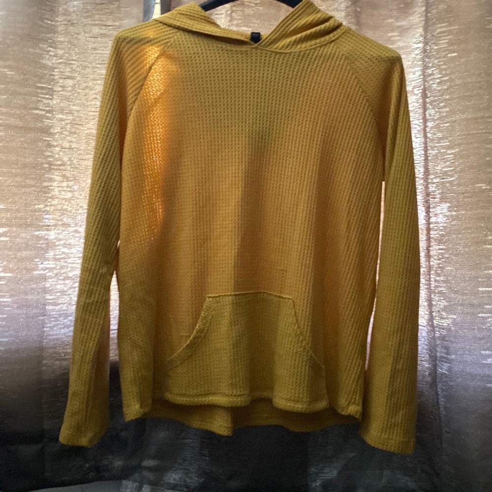 Art class size XL (14/16) mustard yellow pull over